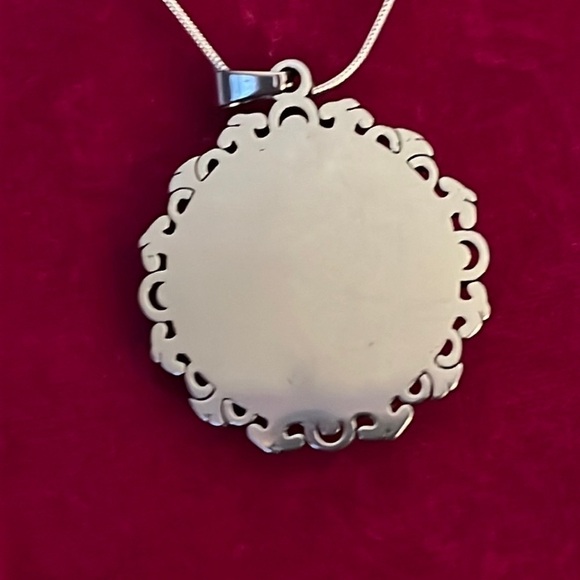 DONALD Duck Necklace Upcycled Pin Handcrafted - Picture 2 of 6